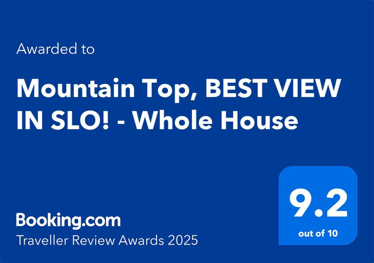 Mountain Top Getaway, Best View In Slo! - Whole House San Luis Obispo Esterno foto